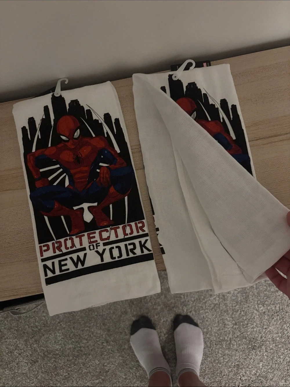 2 Spider-Man Kitchen Towels 💙❤️